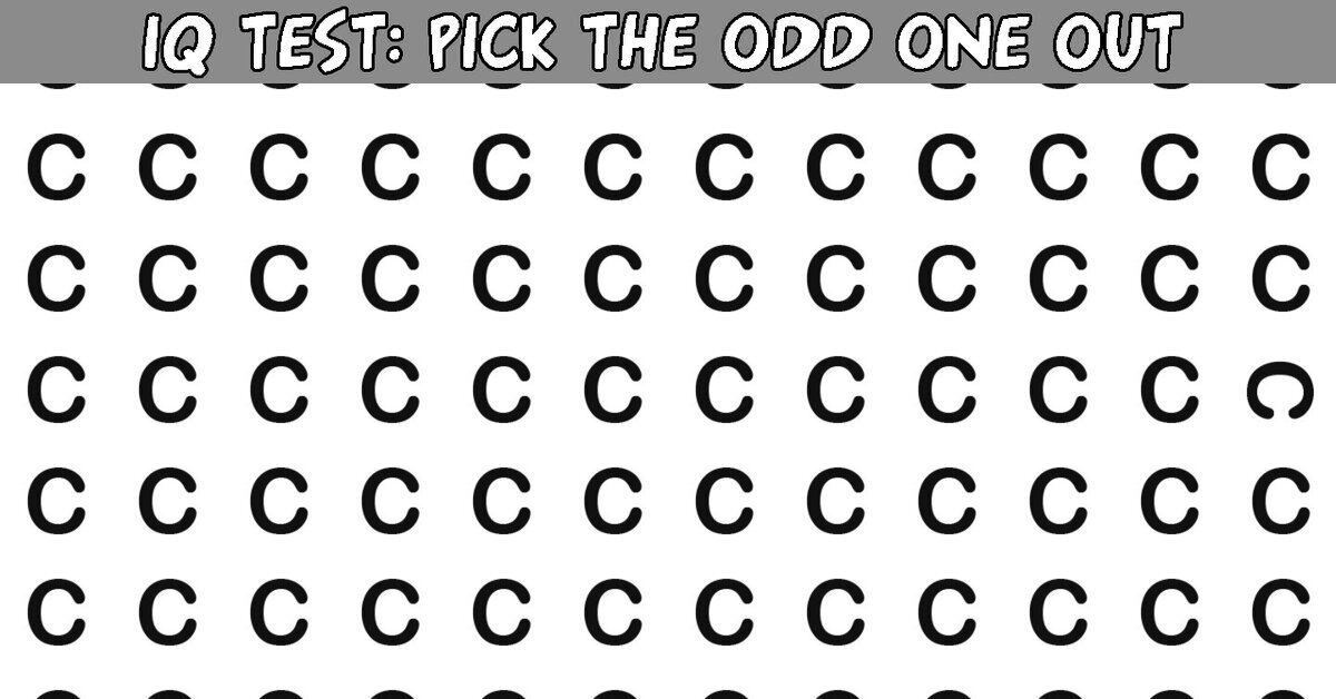 10 Odd One Out Quizzes For The Perceptual Wizards