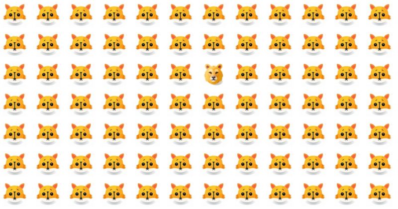 Pass This Tricky Emoji Puzzle In 30 Seconds? Your Eyes Are Unique!