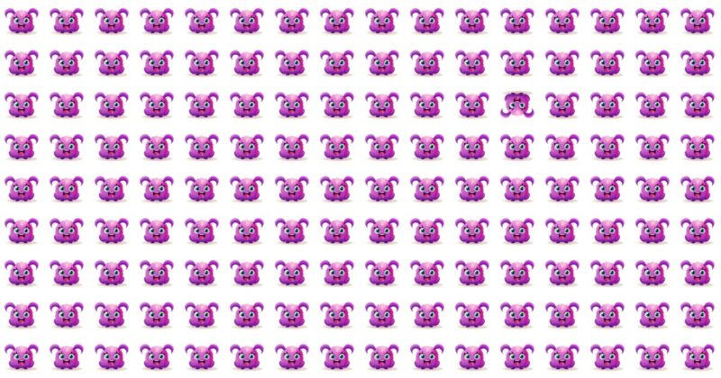 Pass This Tricky Emoji Puzzle In 30 Seconds? Your Eyes Are Unique!