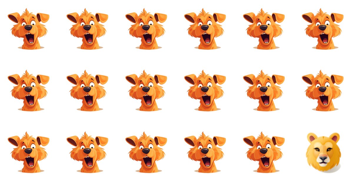 Are You Above Average? Find the Odd Emoji In 5 Seconds