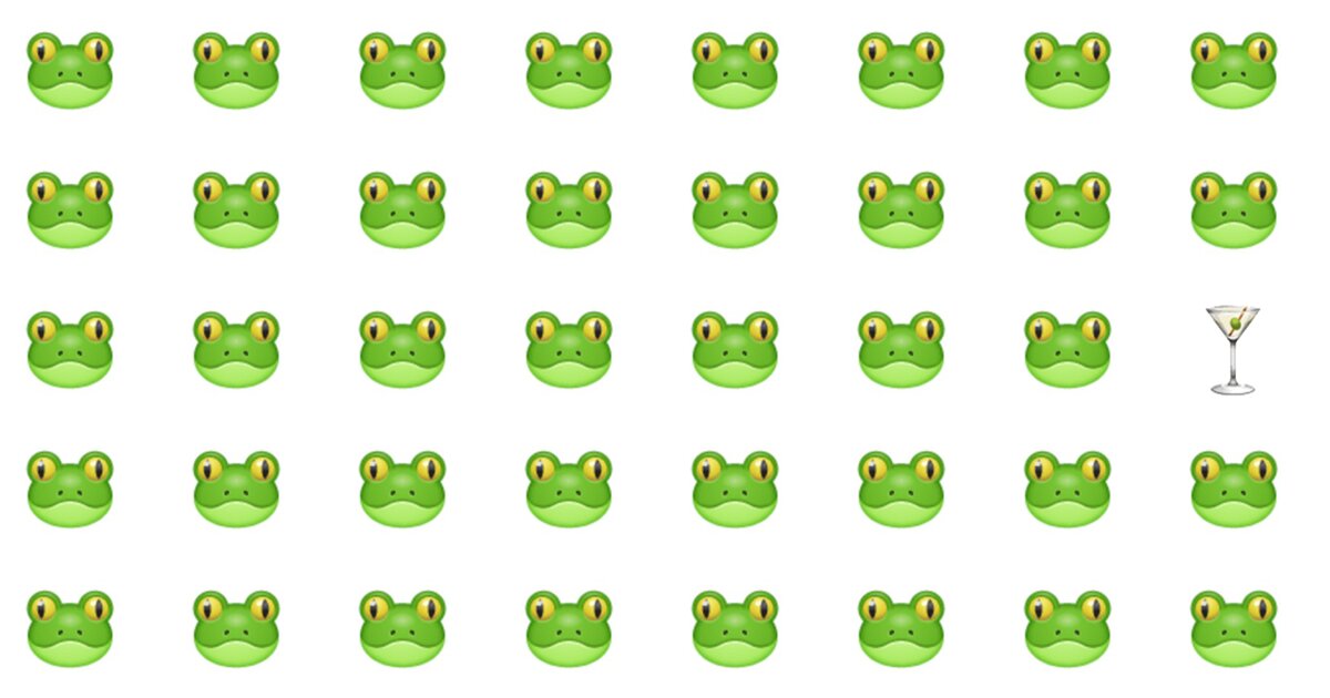 Only the Sharpest Eyes Can Pass This Emoji Test!